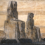 Paul JOUVE (1878-1973) - Paysage d'Égypte. Vers 1935.